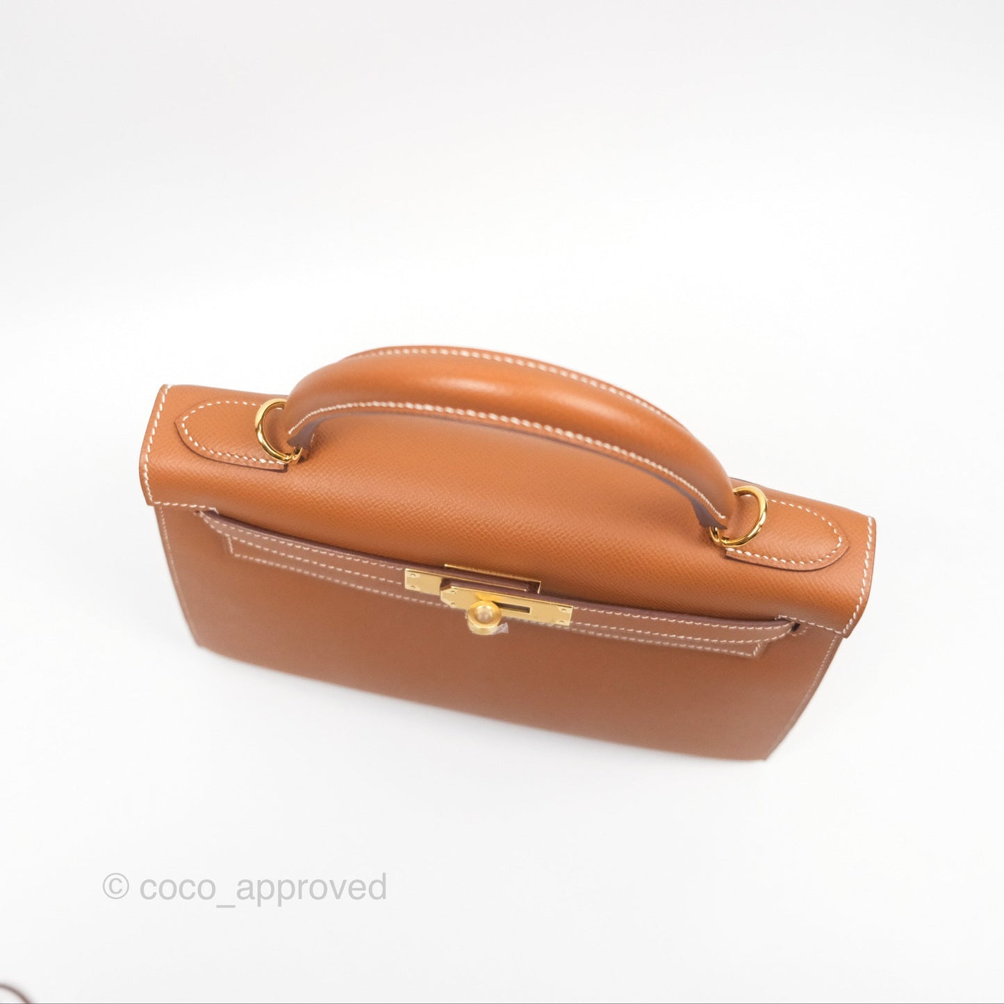 Hermès Kelly Sellier 28 Gold 37 Epsom Gold Hardware