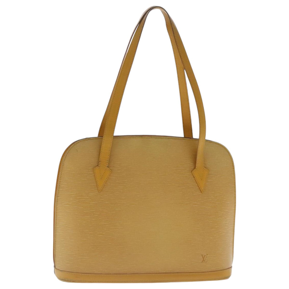 LOUIS VUITTON Epi Lussac Shoulder Bag Yellow M52289 LV 96487