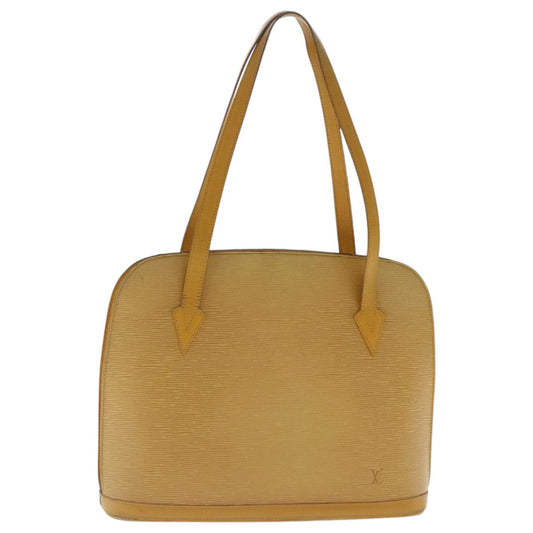 LOUIS VUITTON Epi Lussac Shoulder Bag Yellow M52289 LV 96487