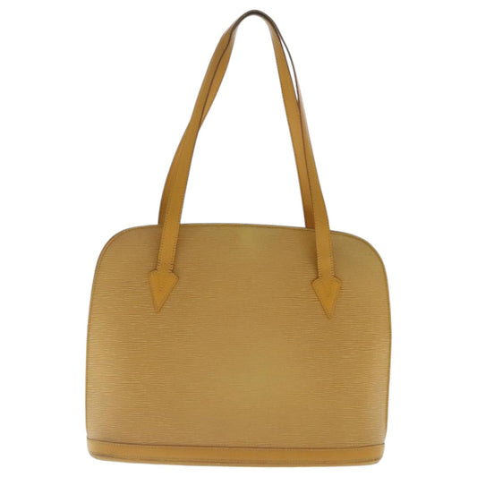 LOUIS VUITTON Epi Lussac Shoulder Bag Yellow M52289 LV 96487