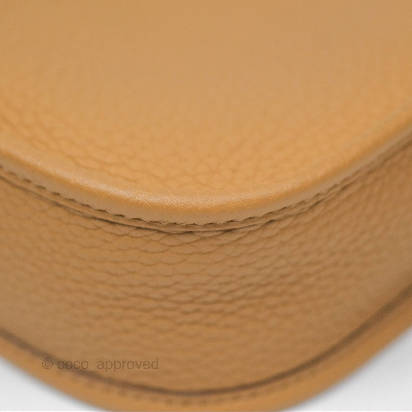 Hermès Mini Evelyne 16 Biscuit 48 Clemence Palladium Hardware