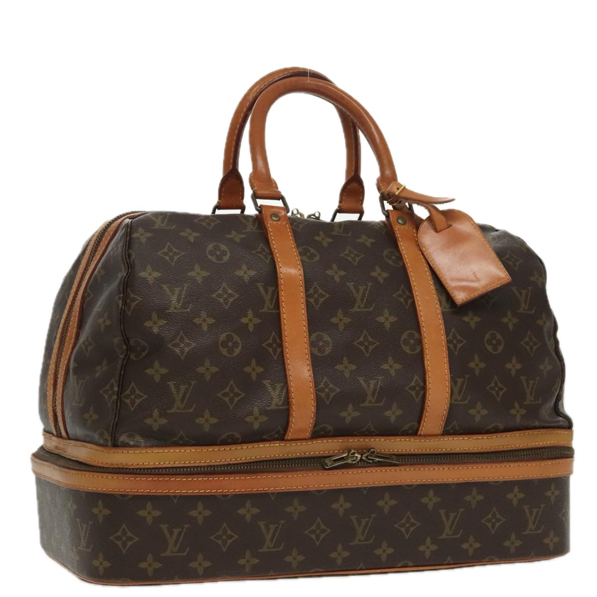 LOUIS VUITTON Monogram Sack Sports Boston Bag M41444 LV 96502