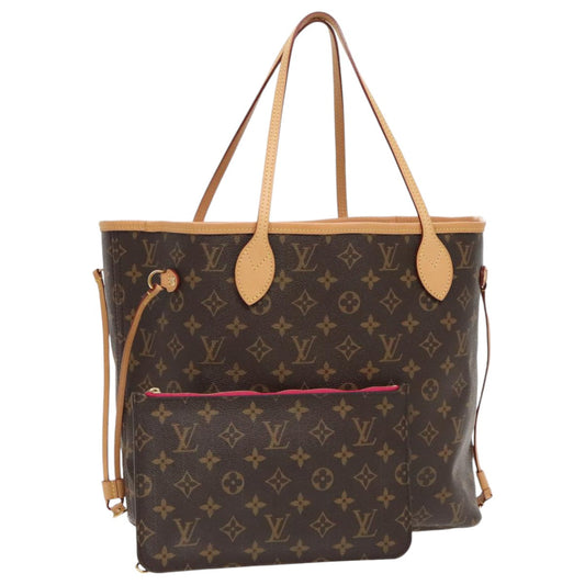 LOUIS VUITTON Monogram Neverfull MM Tote Bag M40156 LV 96507A