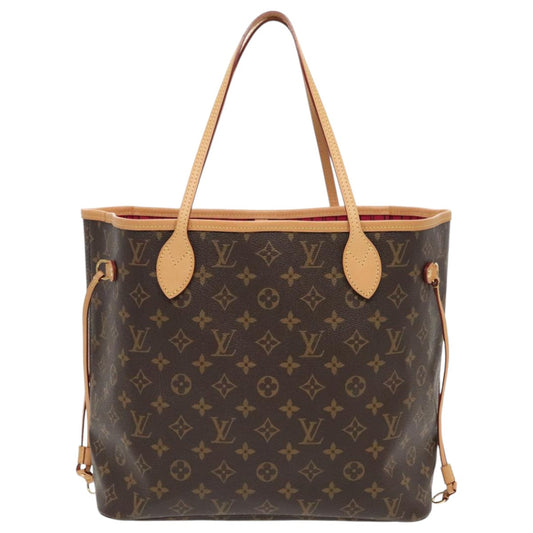 LOUIS VUITTON Monogram Neverfull MM Tote Bag M40156 LV 96507A