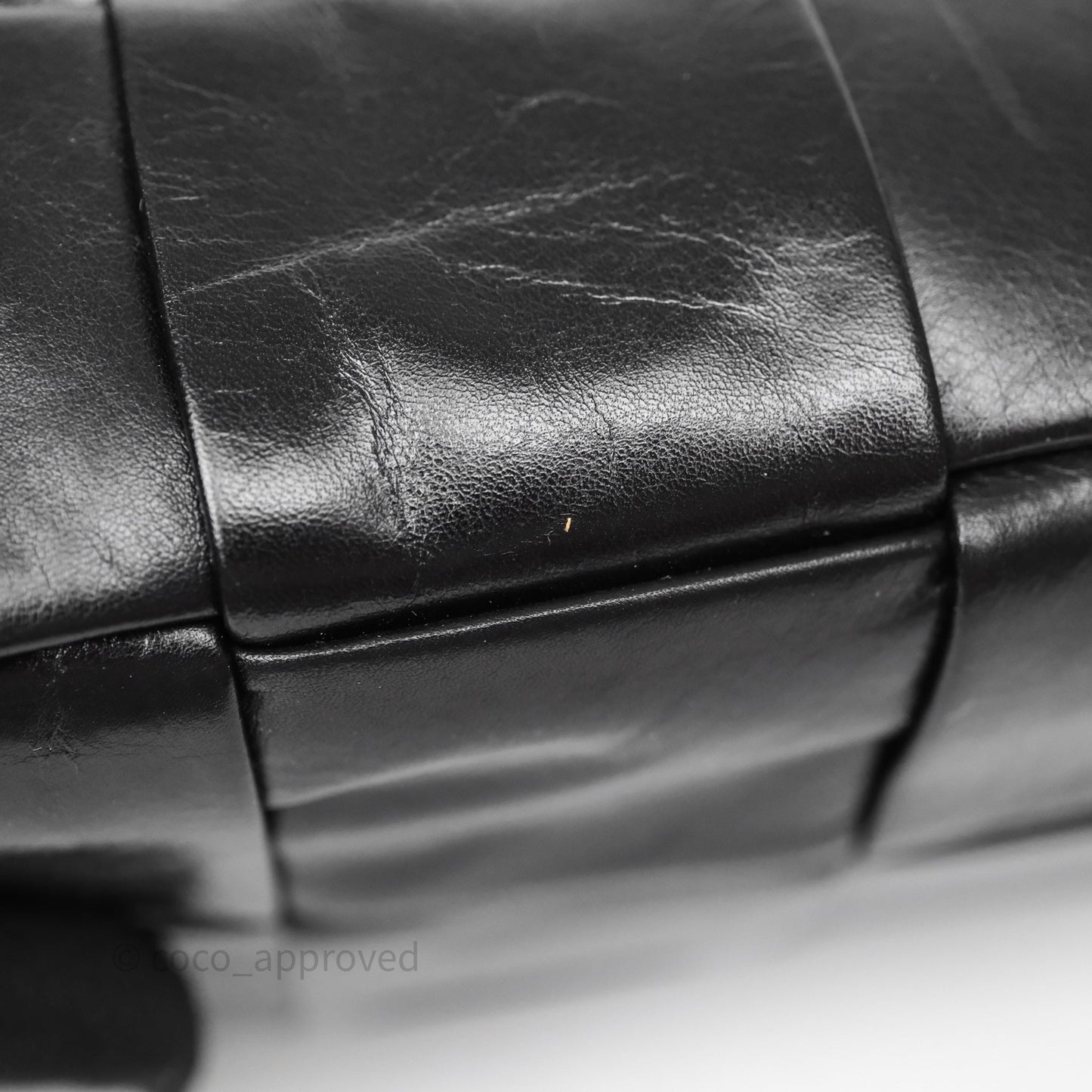 Bottega Veneta Cassette Stretch Belt Bag Maxi Black Intrecciato Leather