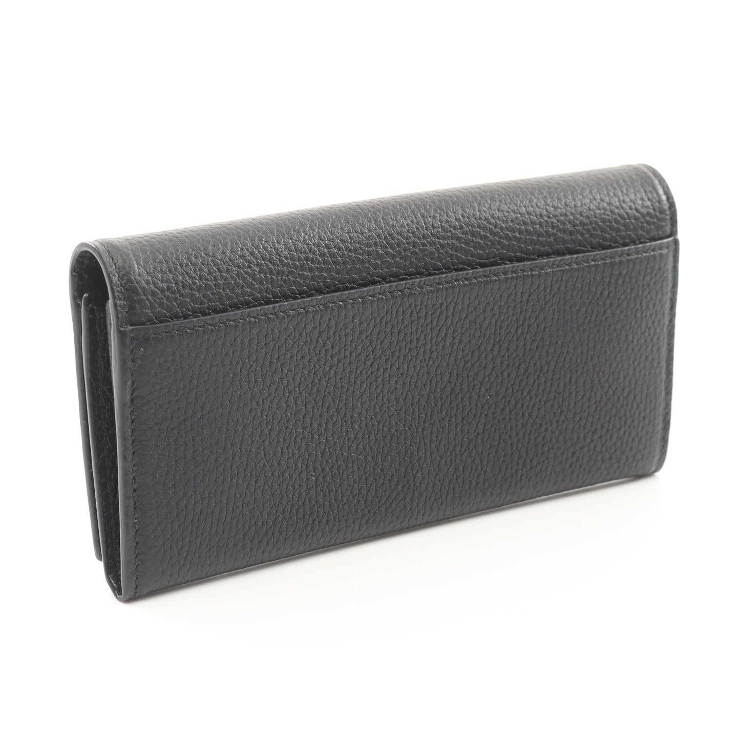 Luxury Gucci Trending 2025 Bi-fold Long Wallet Leather Black Logo