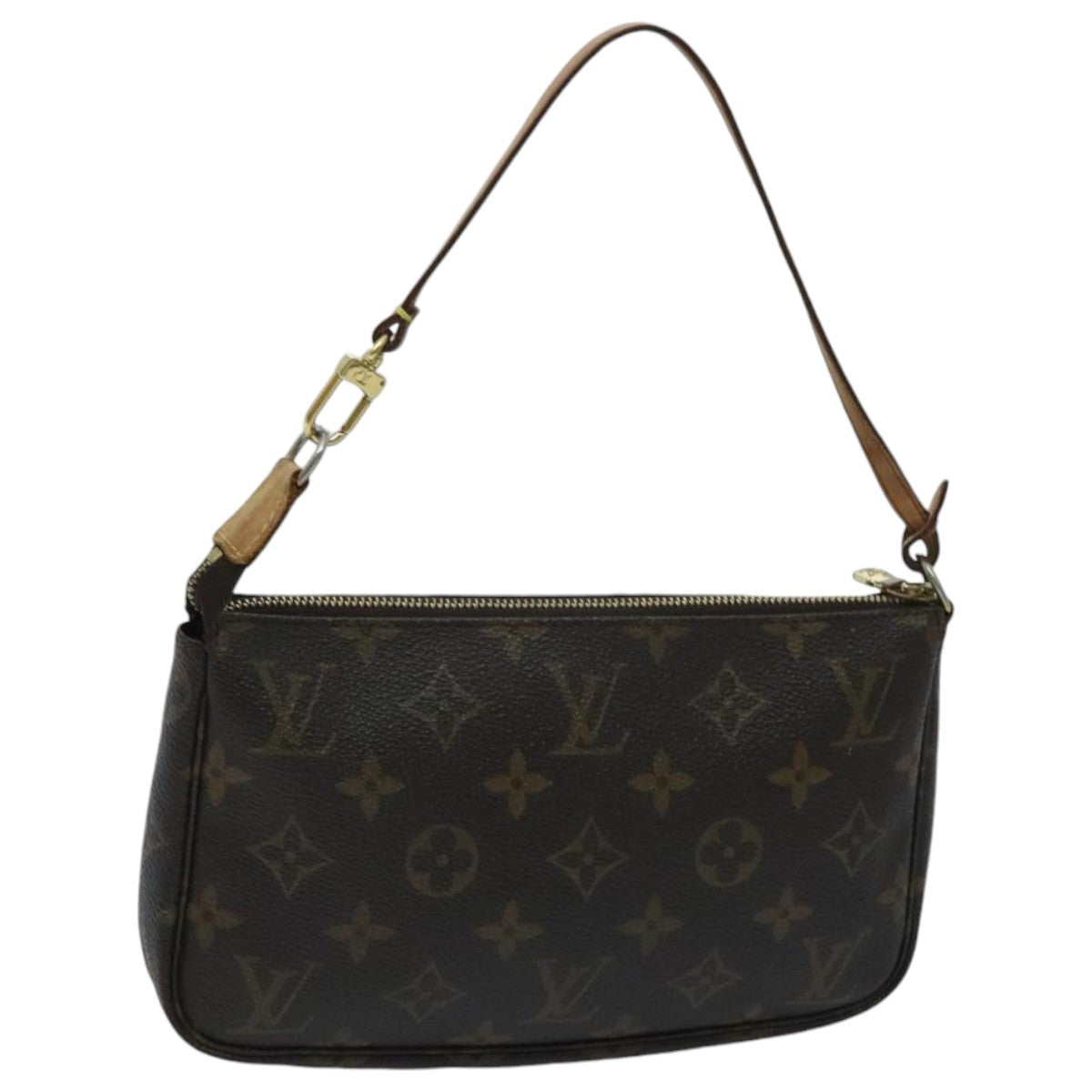 LOUIS VUITTON Monogram Pochette Accessoires Pouch M51980 LV 96531