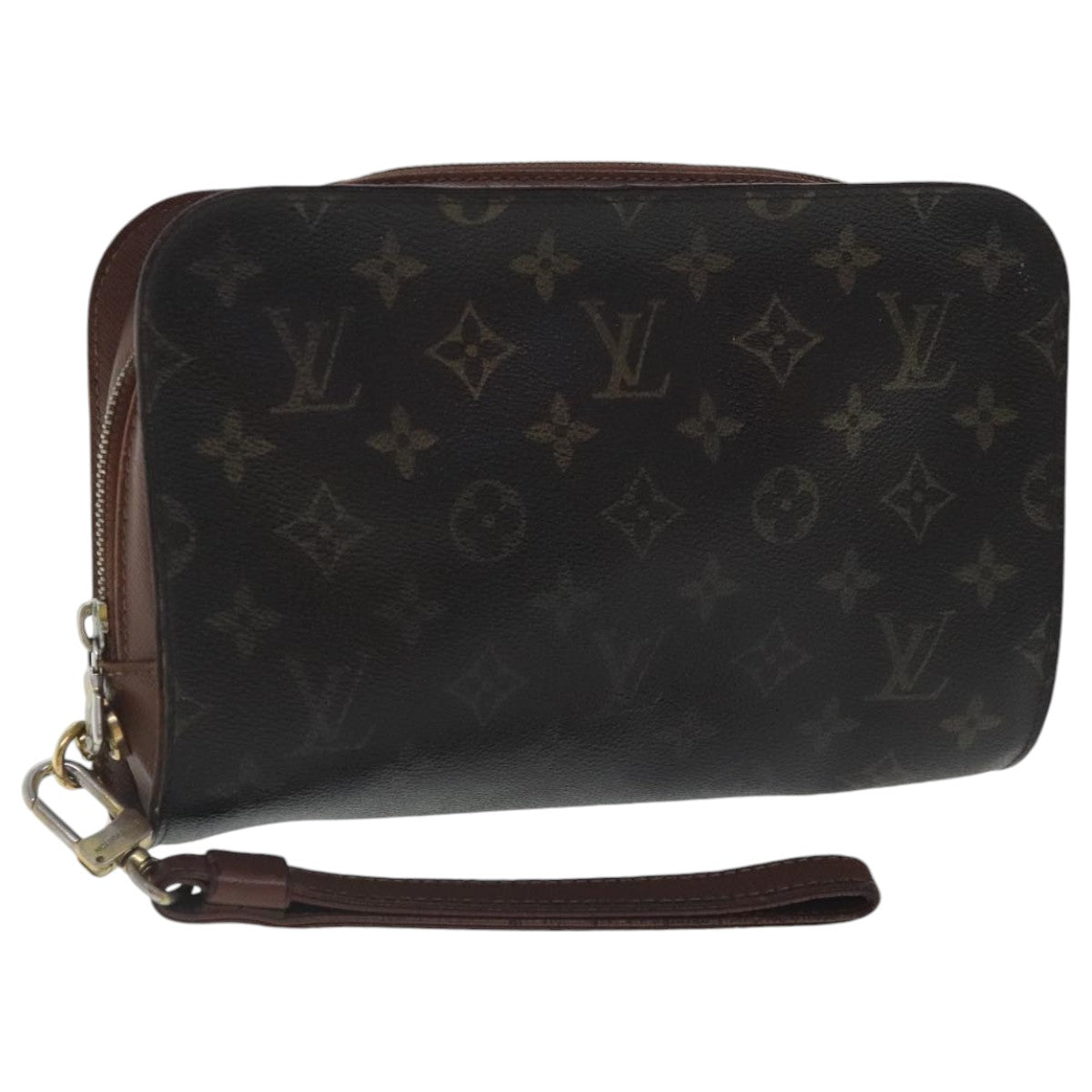 LOUIS VUITTON Monogram Orsay Clutch Bag M51790 LV 96534