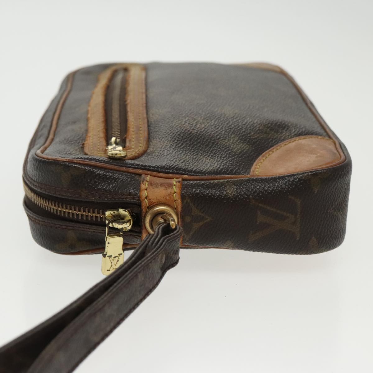 LOUIS VUITTON Monogram Marly Dragonne GM Clutch Bag M51825 LV 96535