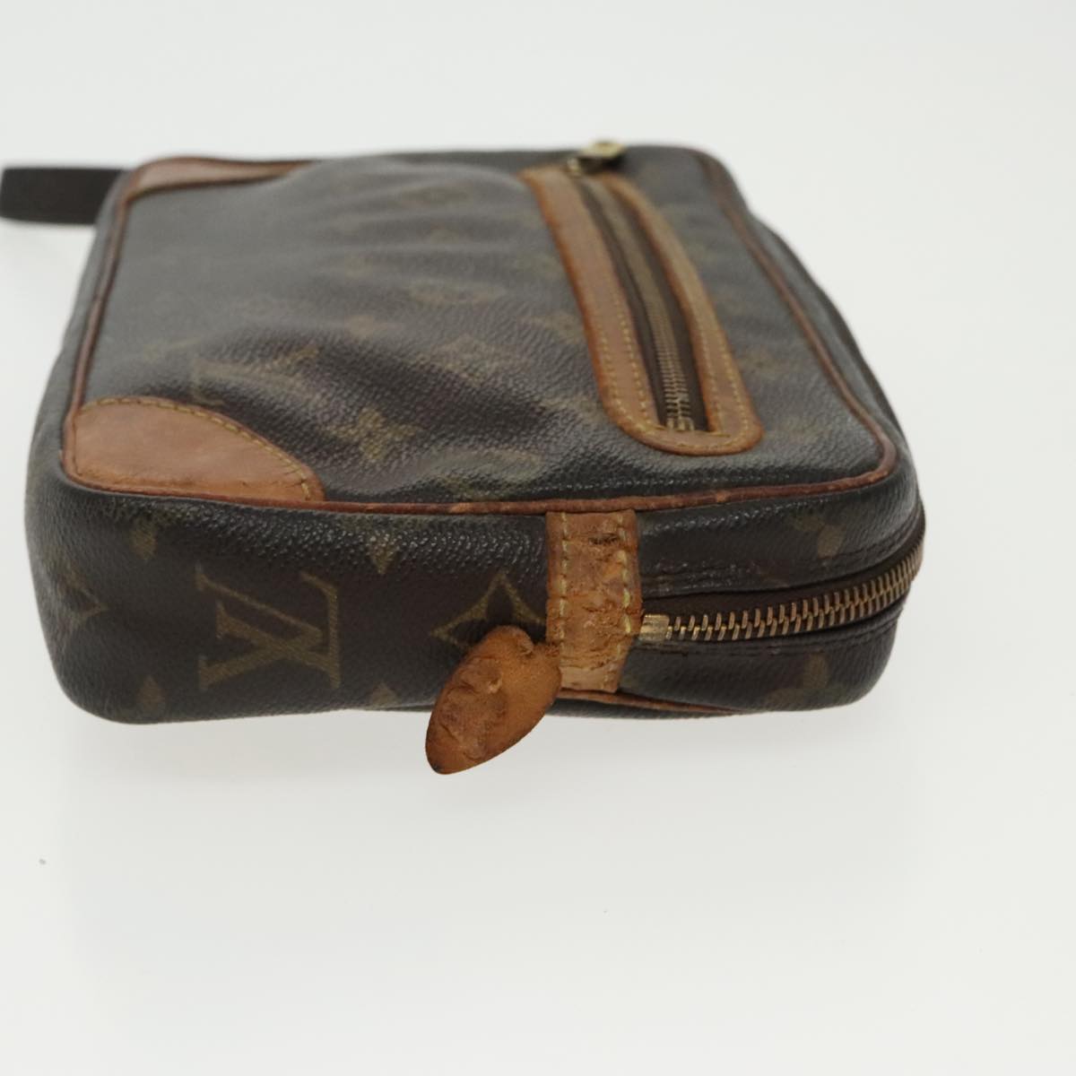 LOUIS VUITTON Monogram Marly Dragonne GM Clutch Bag M51825 LV 96536