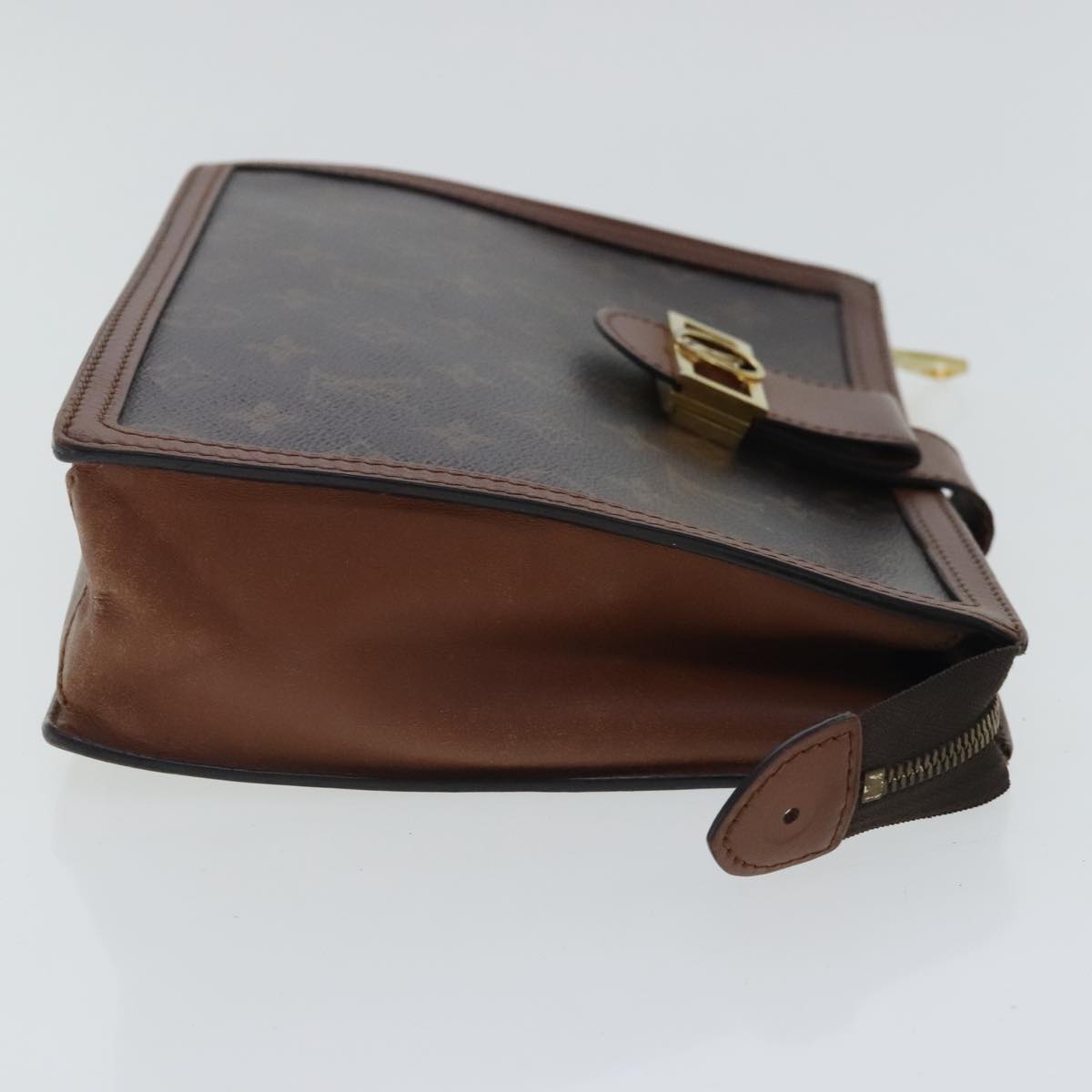 LOUIS VUITTON Monogram Reverse Pochette Dauphine Clutch Bag M69184 LV 96538