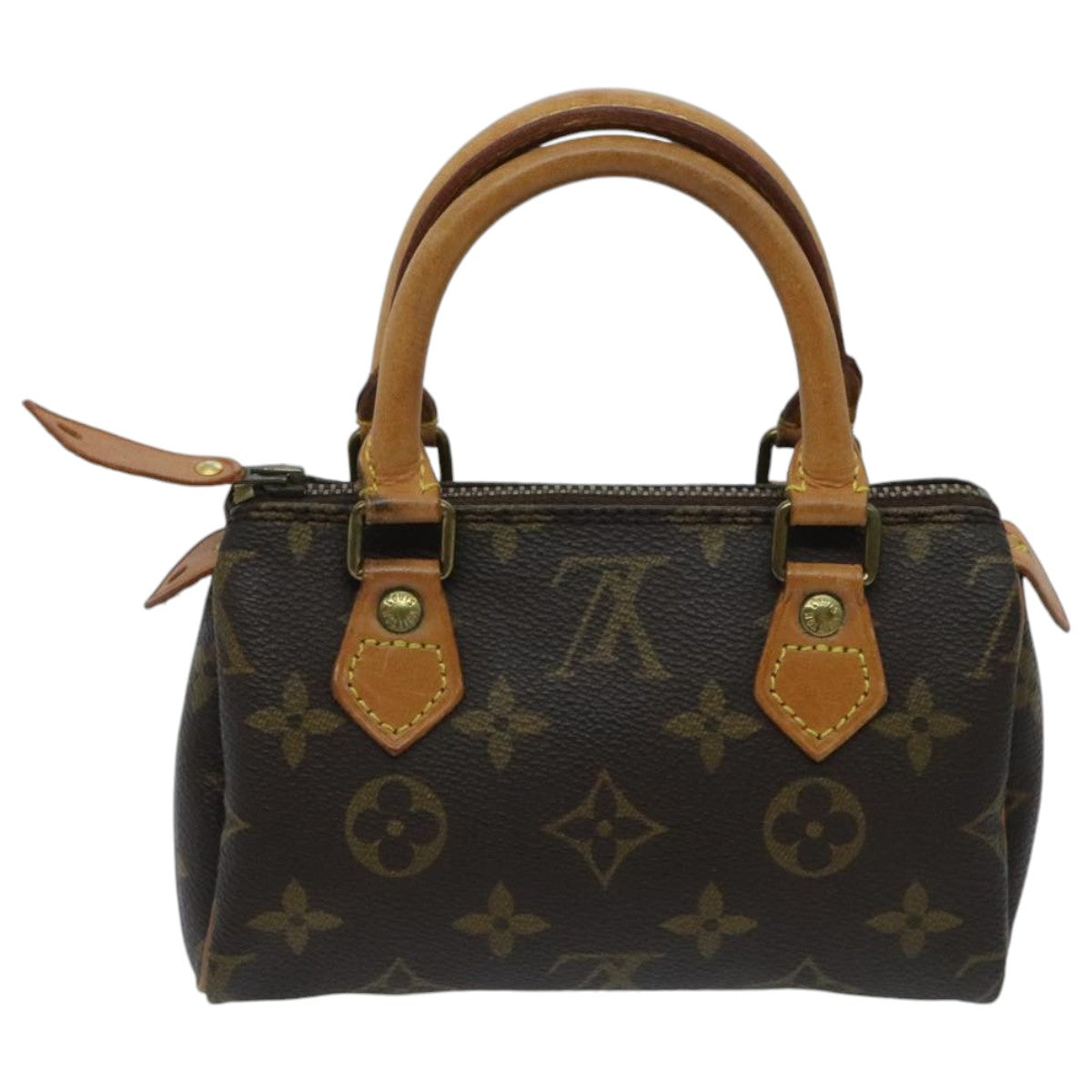 LOUIS VUITTON Monogram Mini Speedy Hand Bag M41534 LV 96539