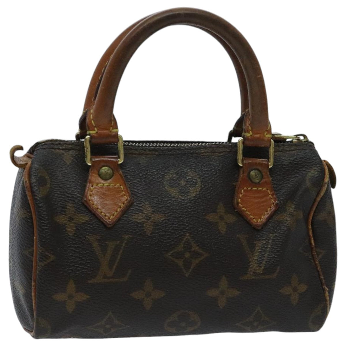 LOUIS VUITTON Monogram Mini Speedy Hand Bag M41534 LV 96540
