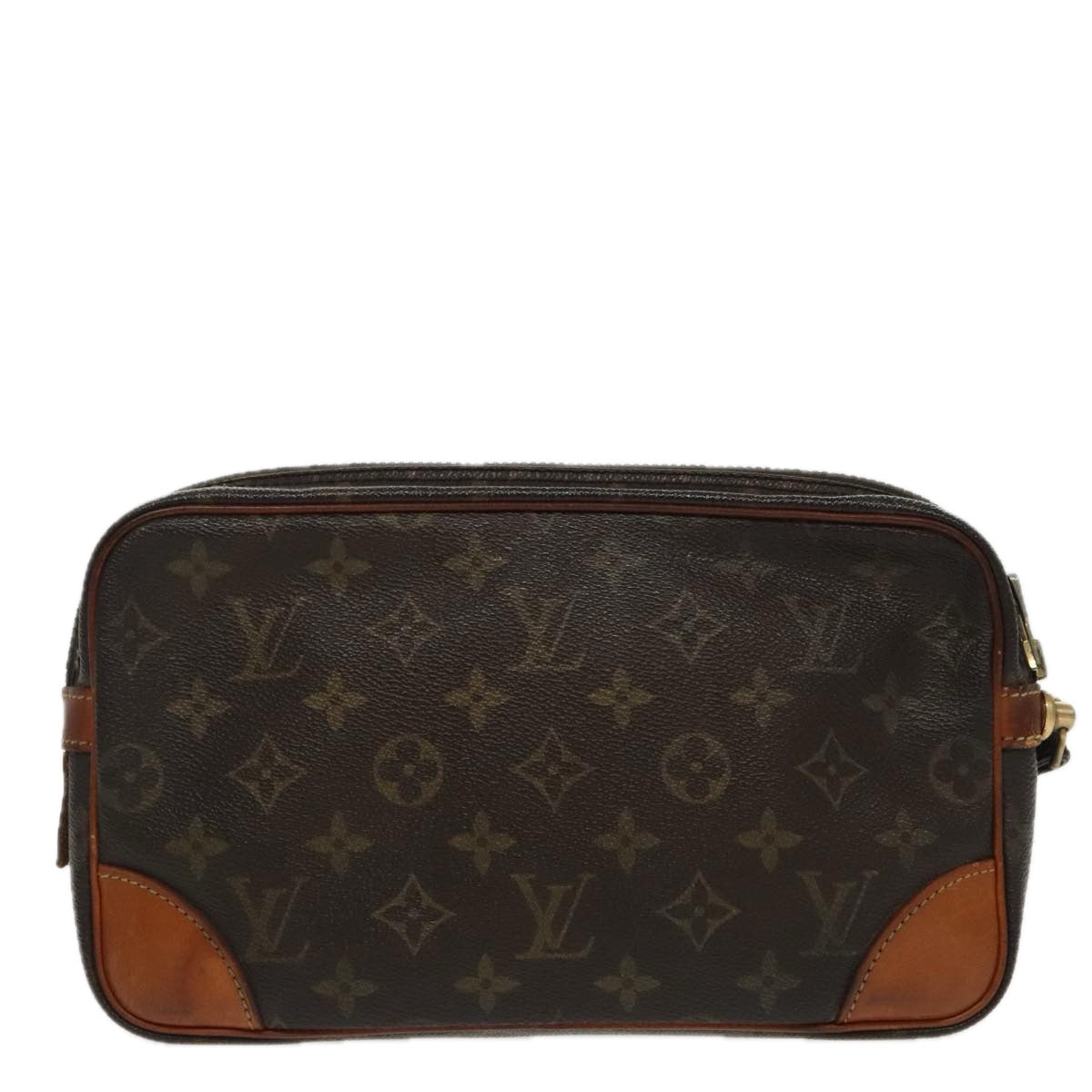 LOUIS VUITTON Monogram Marly Dragonne GM Clutch Bag M51825 LV 96545