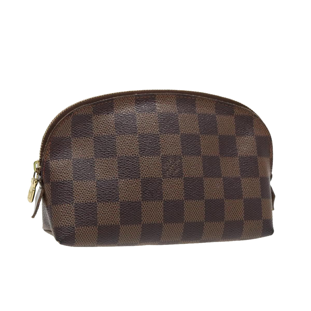 LOUIS VUITTON Damier Ebene Pochette Cosmetic PM Pouch N47516 LV 96546