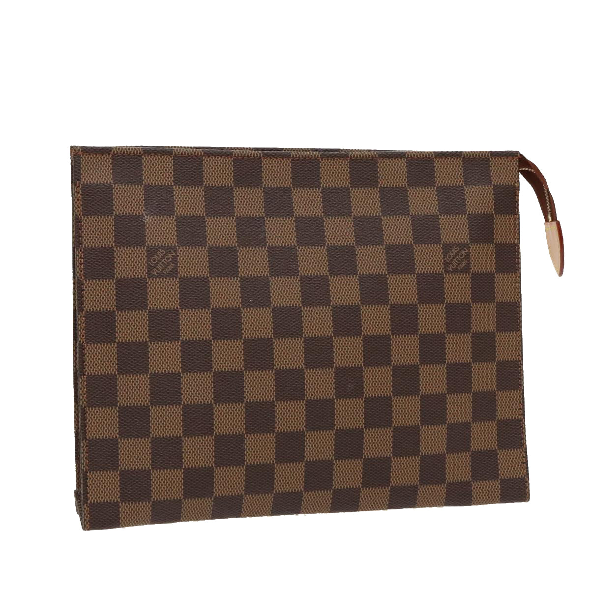 LOUIS VUITTON Damier Ebene Poche Toilette 26 Pouch N47543 LV 96548