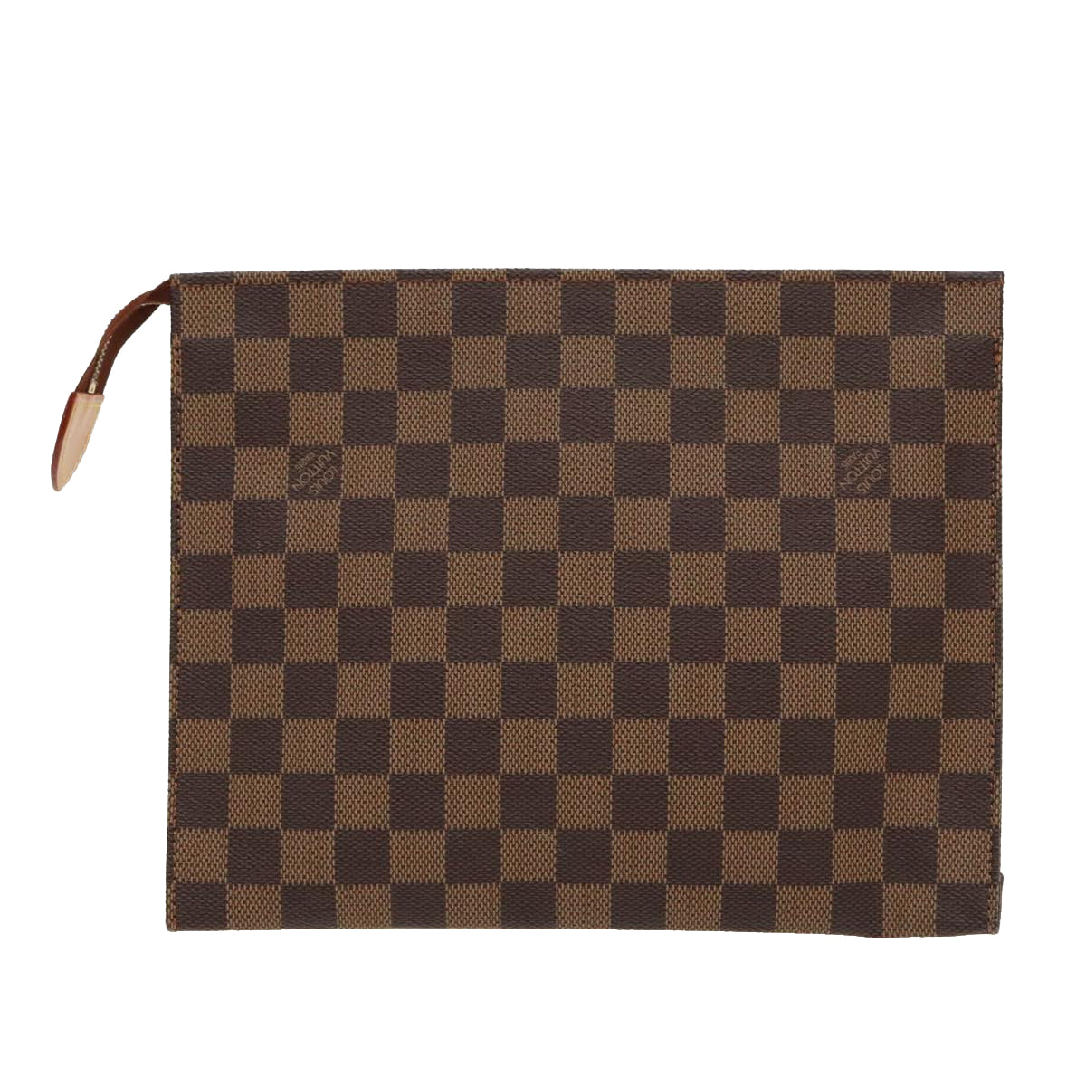 LOUIS VUITTON Damier Ebene Poche Toilette 26 Pouch N47543 LV 96548