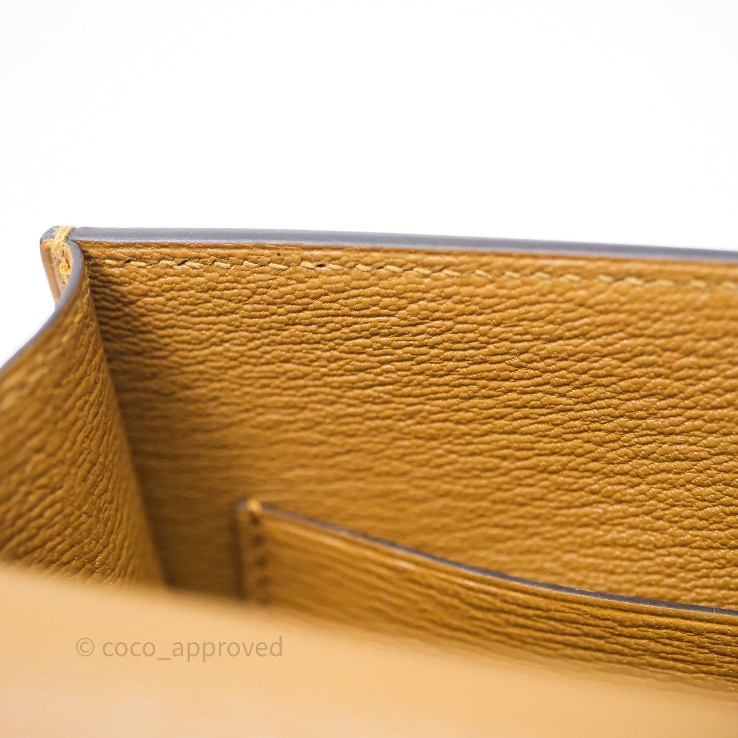 Hermès Roulis Slim Wallet Matte Alligator Mississippiensis Kraft 2H Gold Hardware