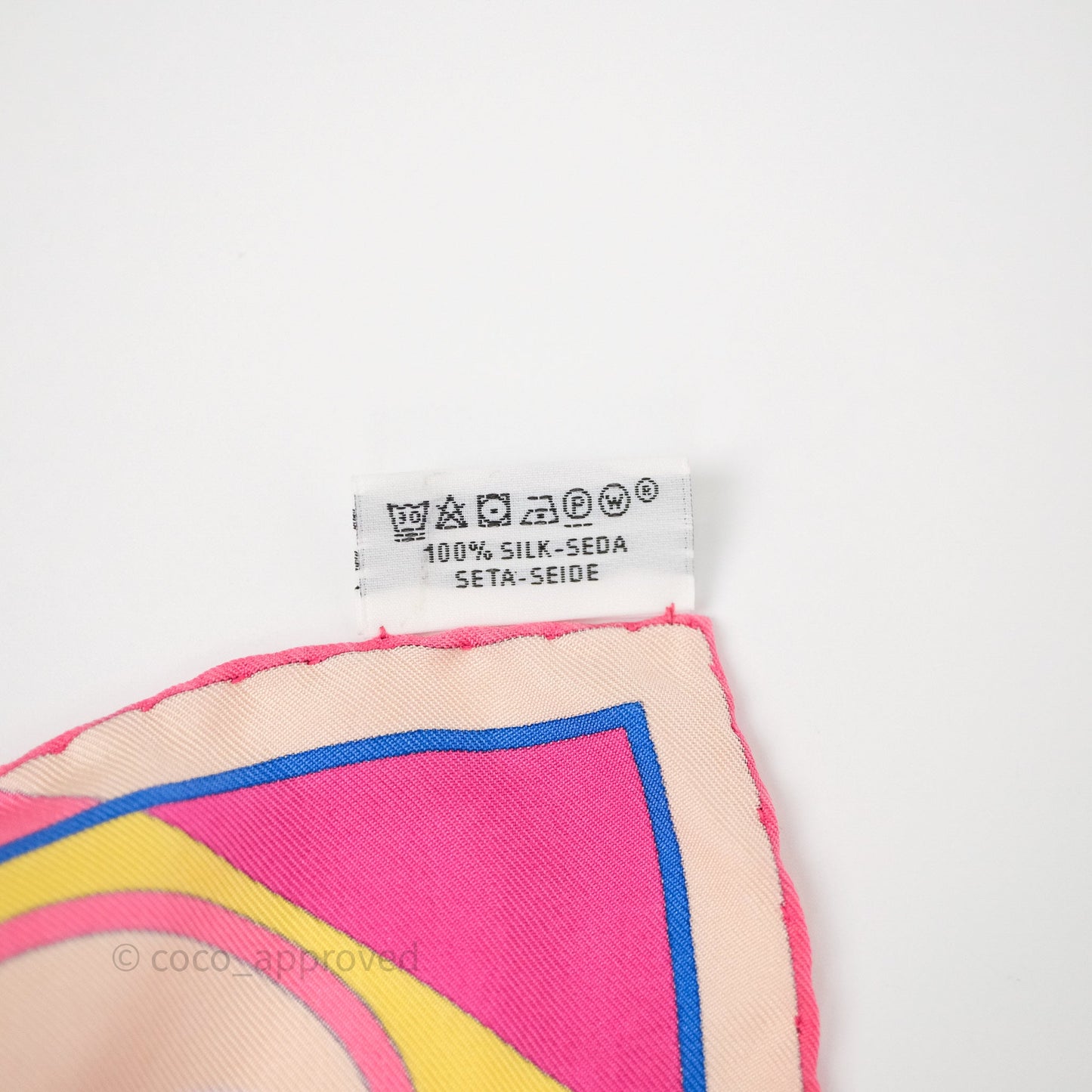 Hermès Colliers et Chiens Wash Scarf 90
