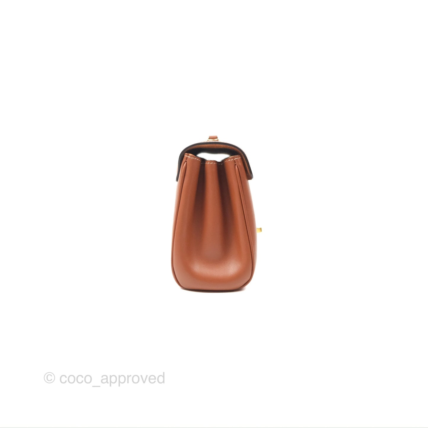 Celine Teen Soft 16 Shoulder Bag Tan Smooth Calfskin
