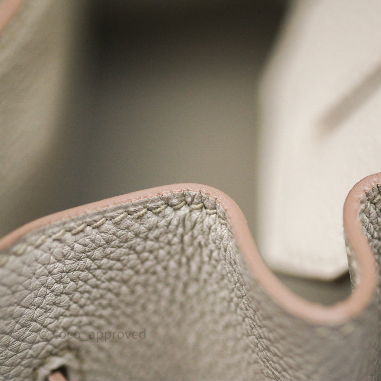 Hermès Birkin 30 Retourne Beton 8L Togo Gold Hardware