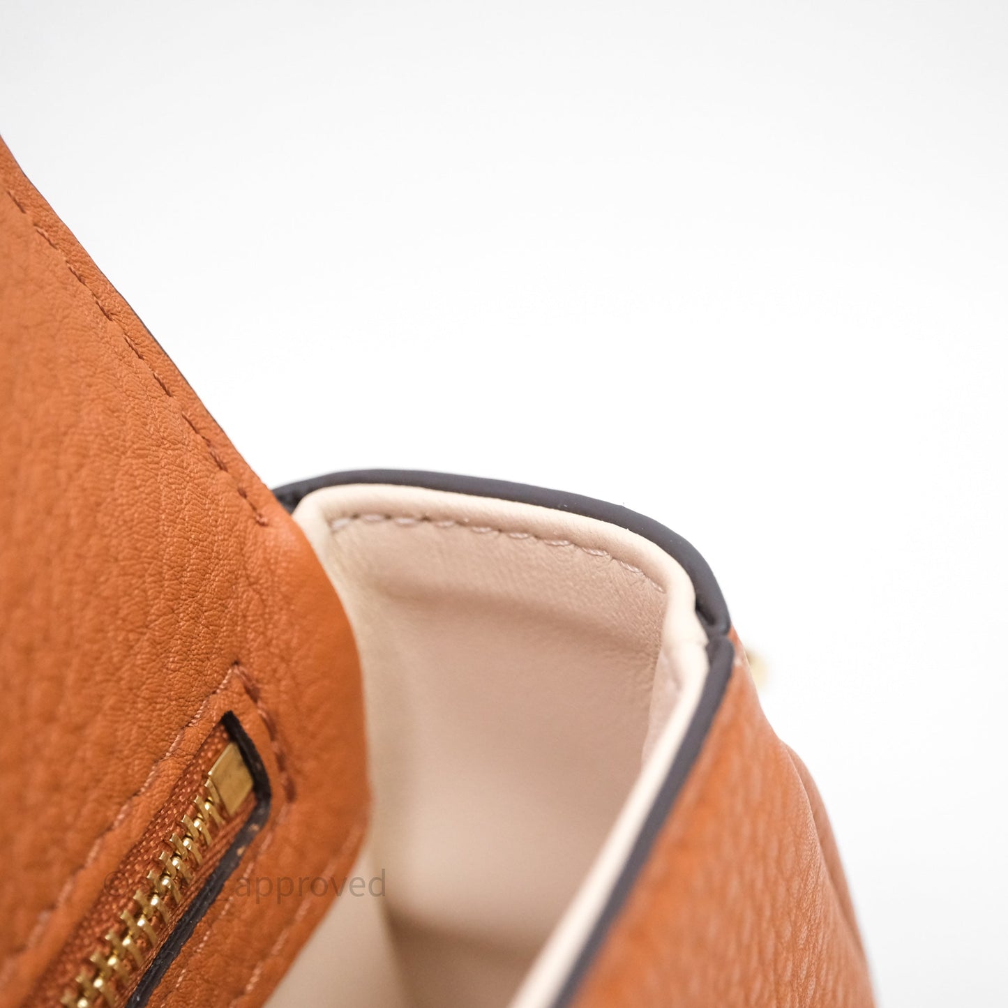 Louis Vuitton Pont 9 Soft PM Brown Grained Calfskin Gold Hardware