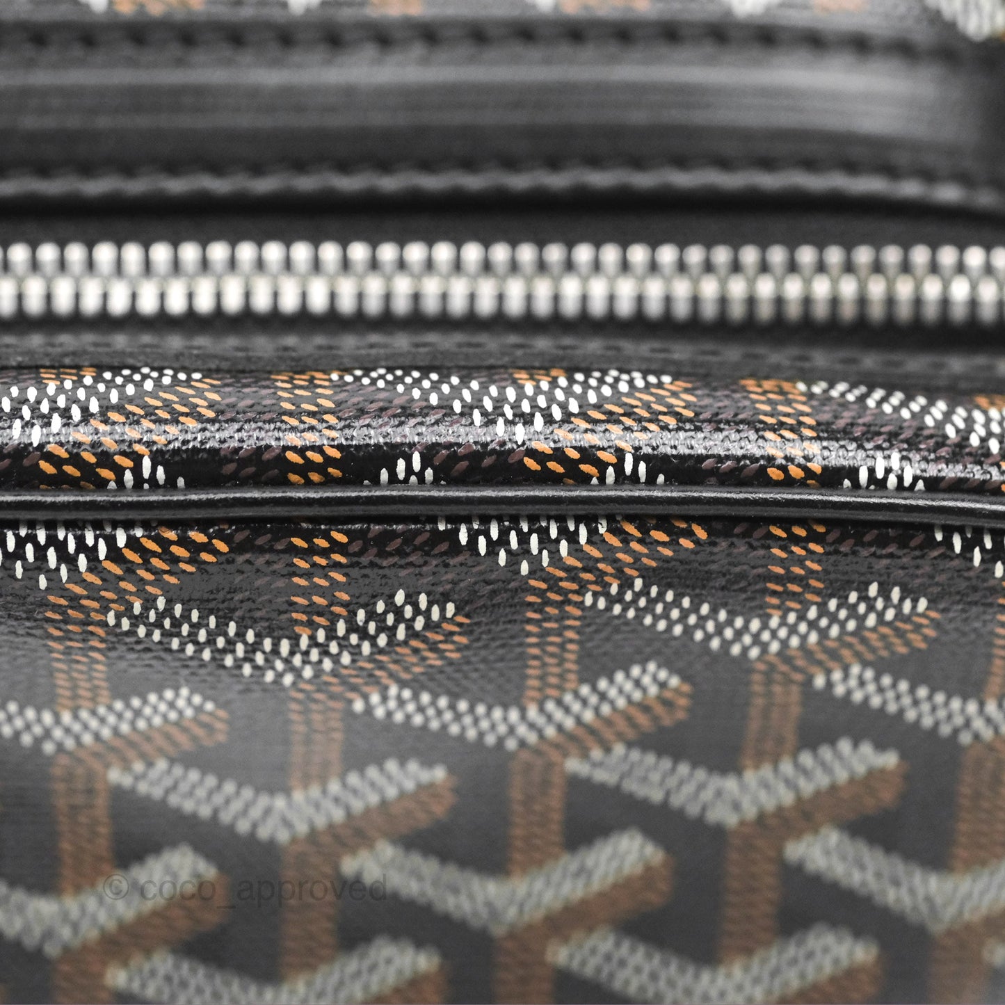 Goyard Cap-Vert PM Bag Black Goyardine