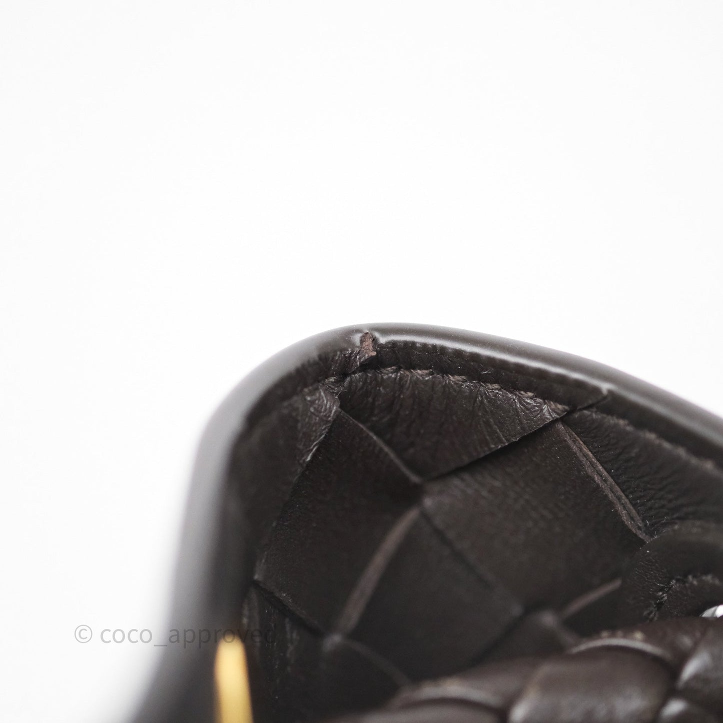 Bottega Veneta Medium Andiamo Bag Fondant Brown Intrecciato Lambskin