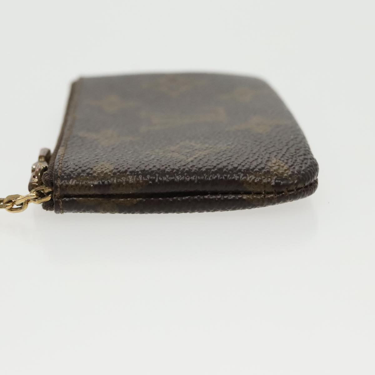 LOUIS VUITTON Monogram Pochette Cles Coin Purse M62650 LV 96684