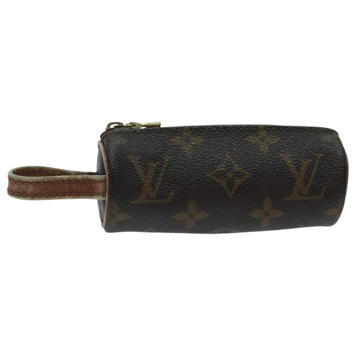 LOUIS VUITTON Monogram Etui 3 Ball de Golf Pouch M58249 LV 96686
