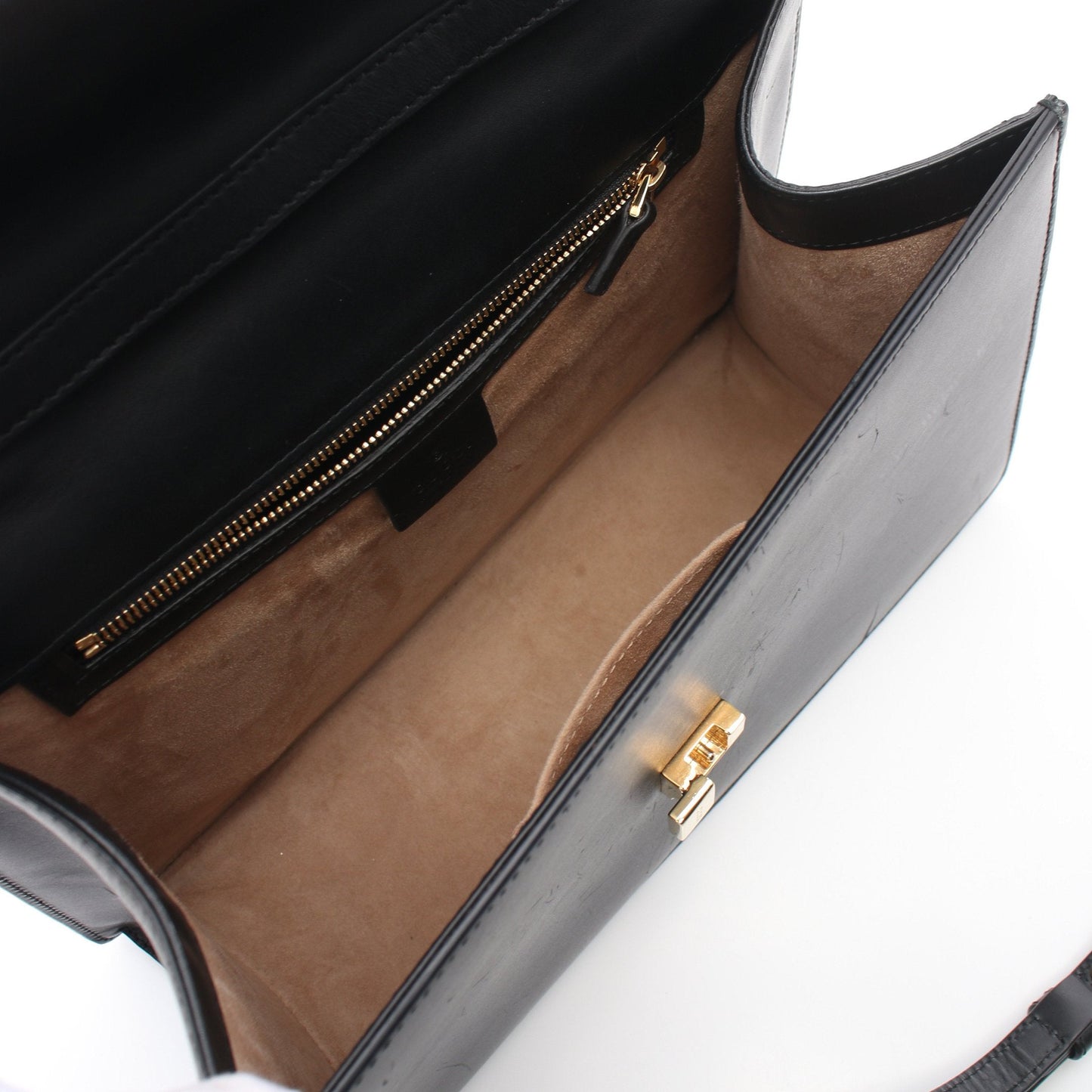 Luxury Gucci Trending 2025 Sylvie Sherry line Handbag Leather Black Multicolor 2WAY