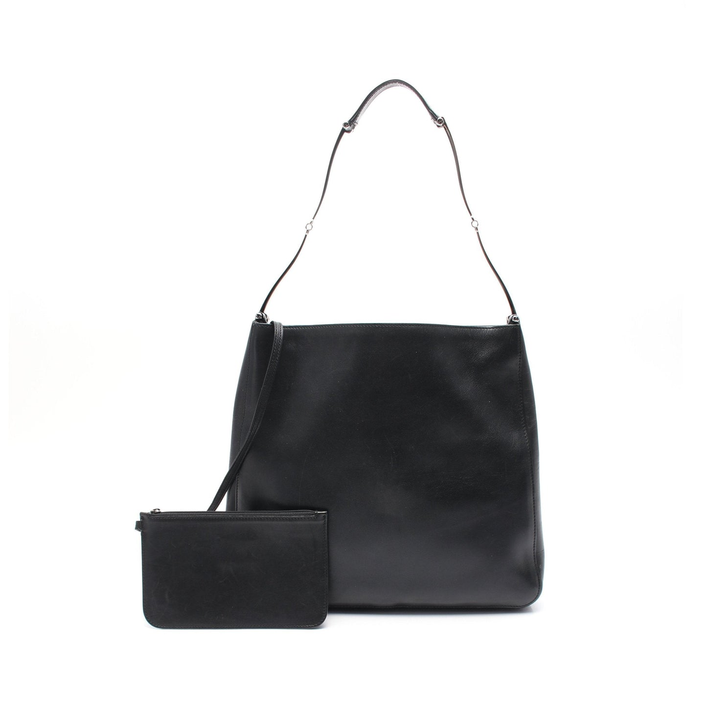 Luxury Gucci Trending 2025 Shoulder bag Leather Black With pouch