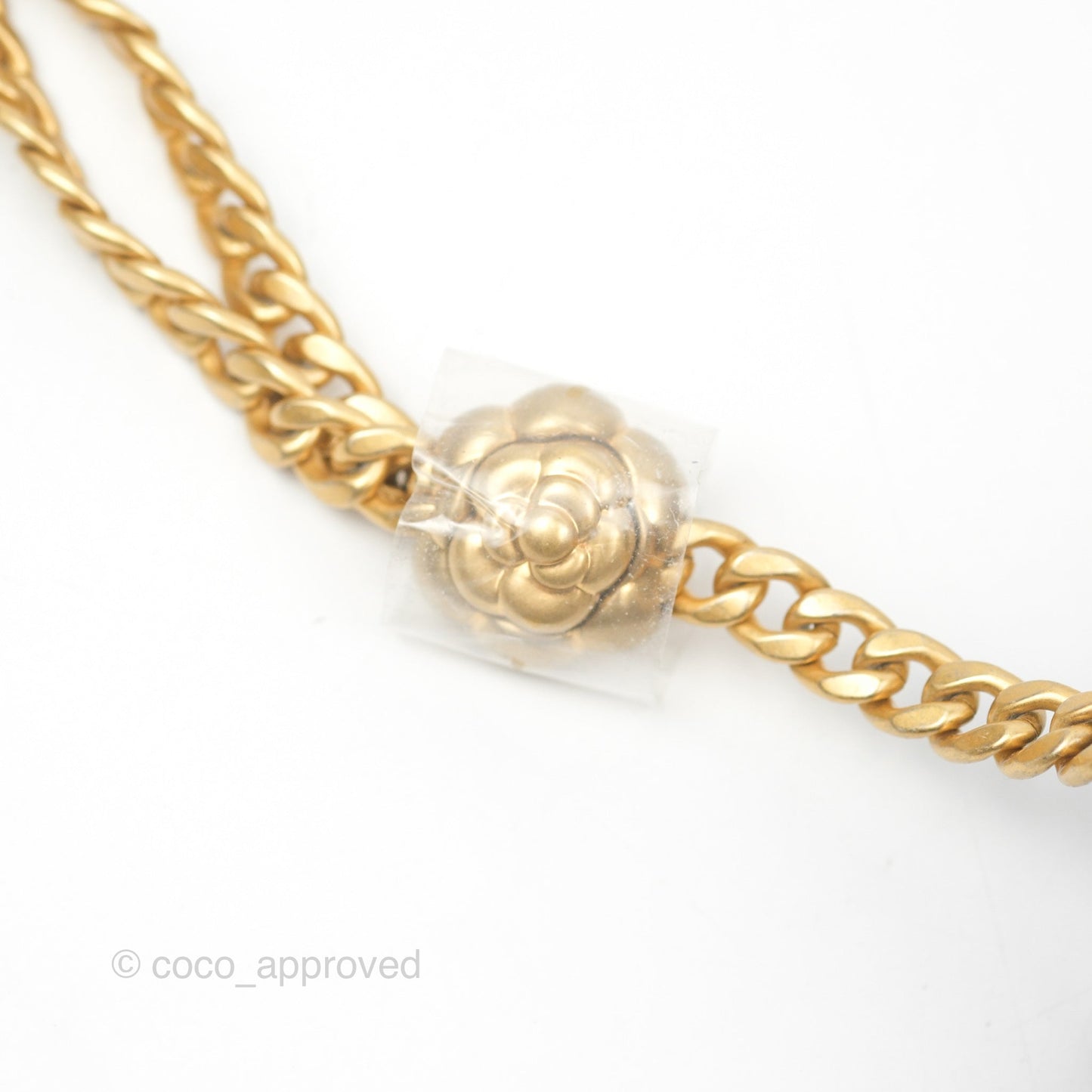 Chanel Mini WOC Phone Holder with Camellia Adjustable Chain Black Lambskin
