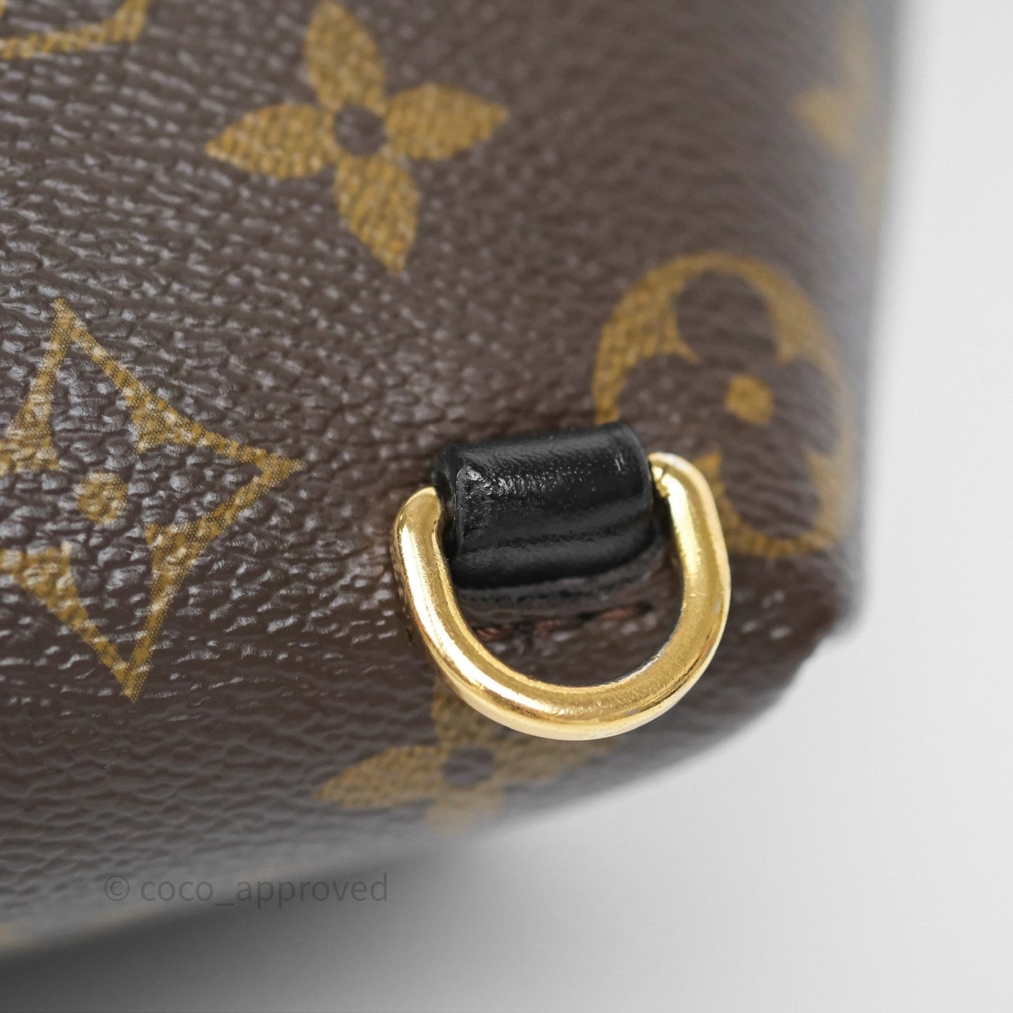 Louis Vuitton Montsouris BB Backpack Black Monogram Canvas