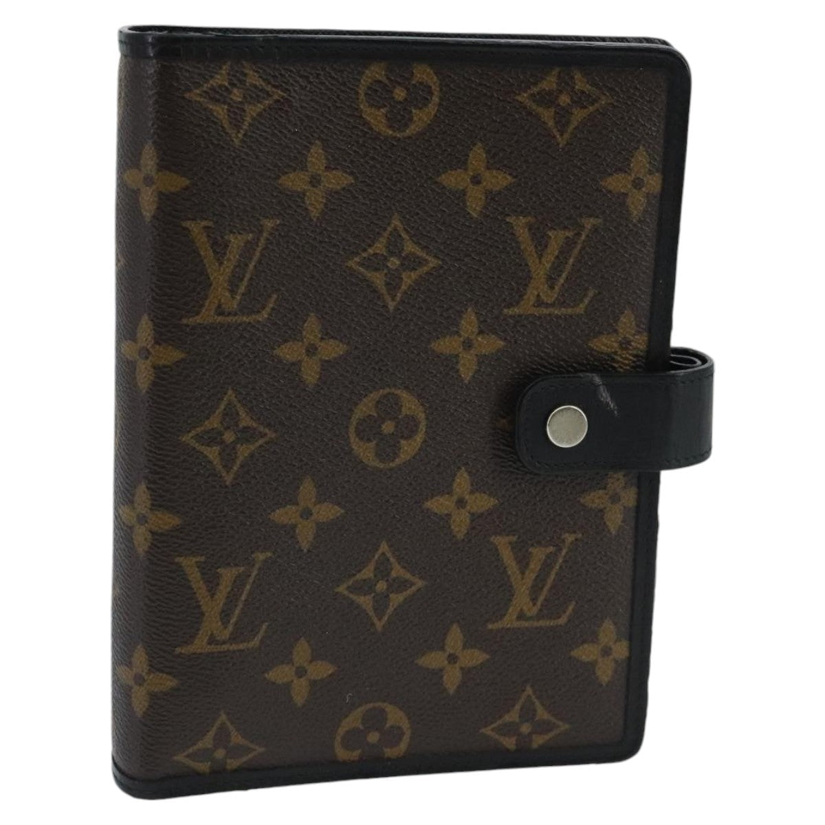 LOUIS VUITTON Monogram Macassar Agenda MM Day Planner Cover R21084 96736