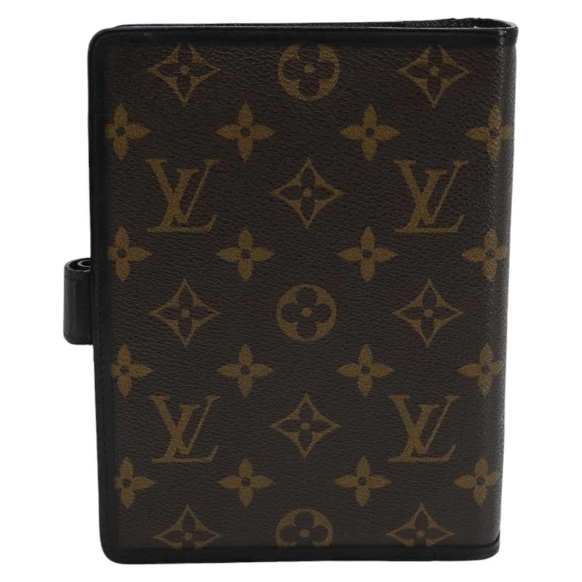 LOUIS VUITTON Monogram Macassar Agenda MM Day Planner Cover R21084 96736