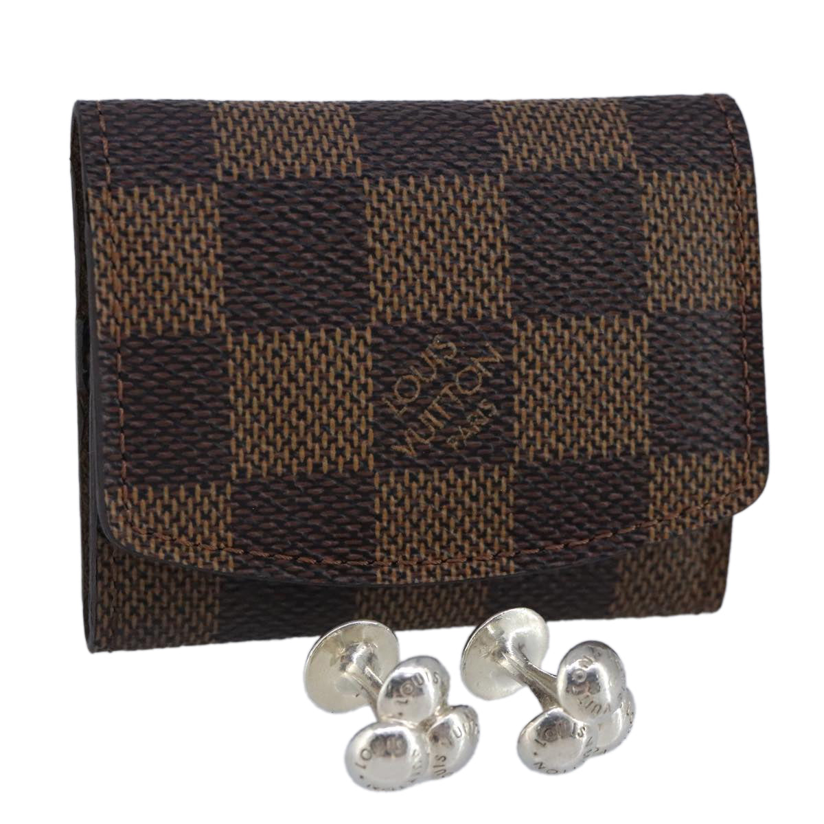 LOUIS VUITTON Damier Ebene Cuff Case M30964 LV 96740