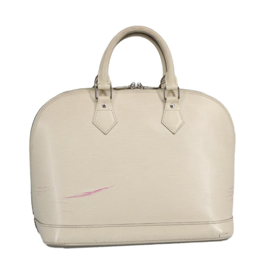 LOUIS VUITTON Epi Alma Hand Bag White M4030J LV 96784