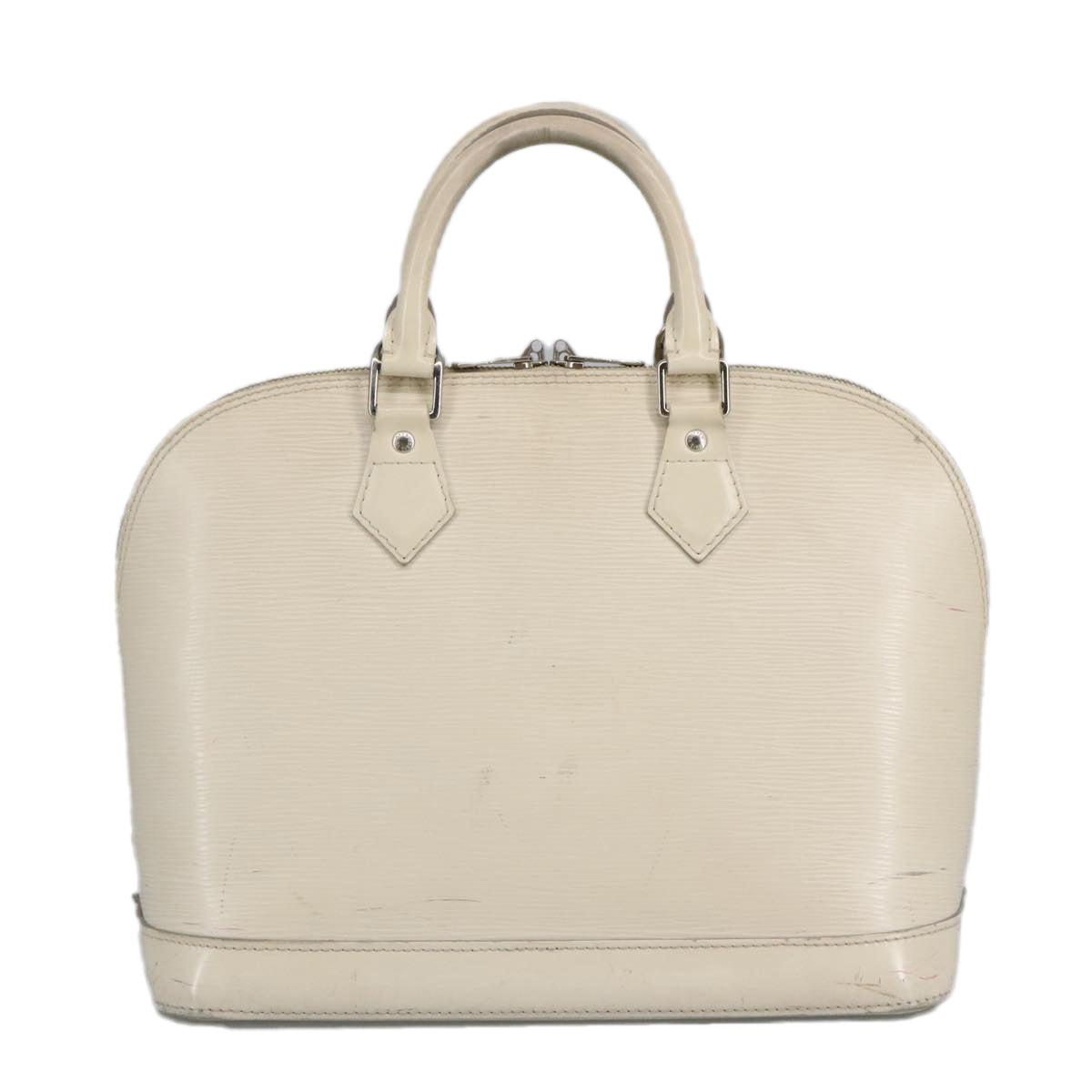 LOUIS VUITTON Epi Alma Hand Bag White M4030J LV 96784