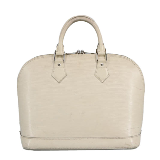 LOUIS VUITTON Epi Alma Hand Bag White M4030J LV 96784