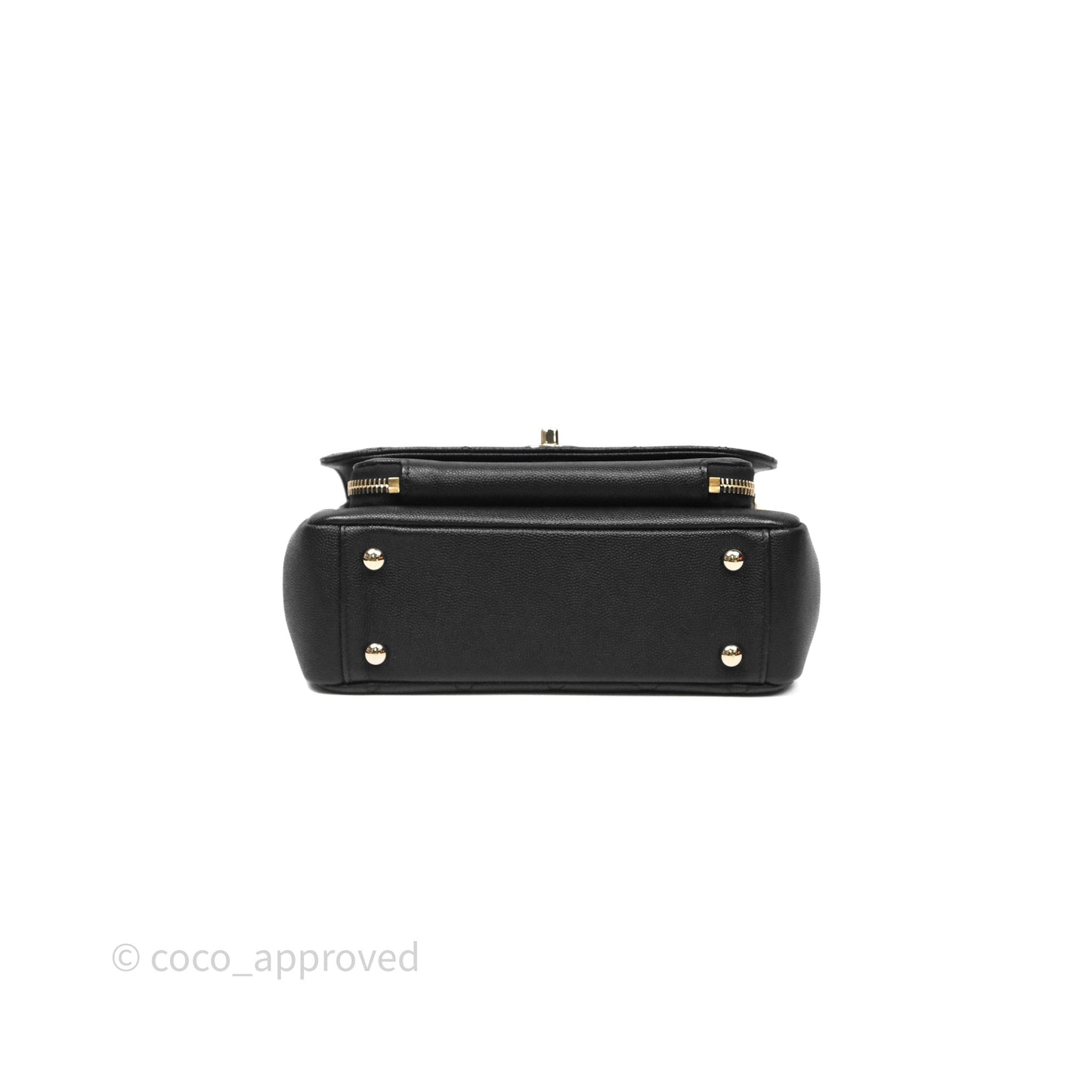 Chanel Quilted Medium Business Affinity Flap Black Caviar Gold Hardware