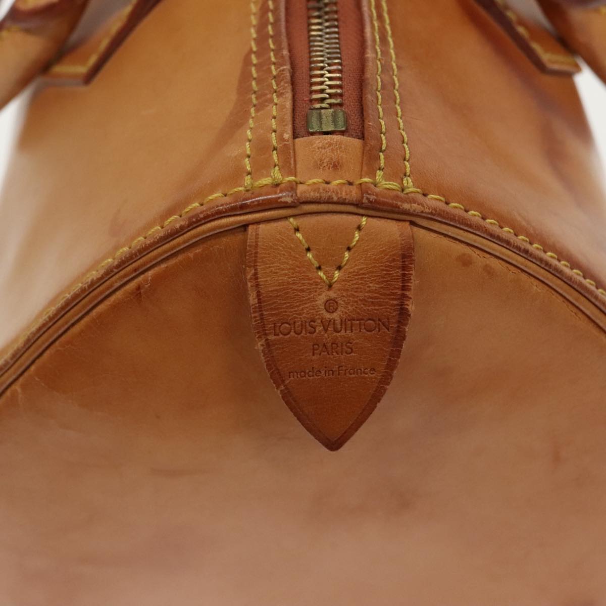 LOUIS VUITTON Nomad leather Speedy 30 Hand Bag Beige M85392 LV 96808