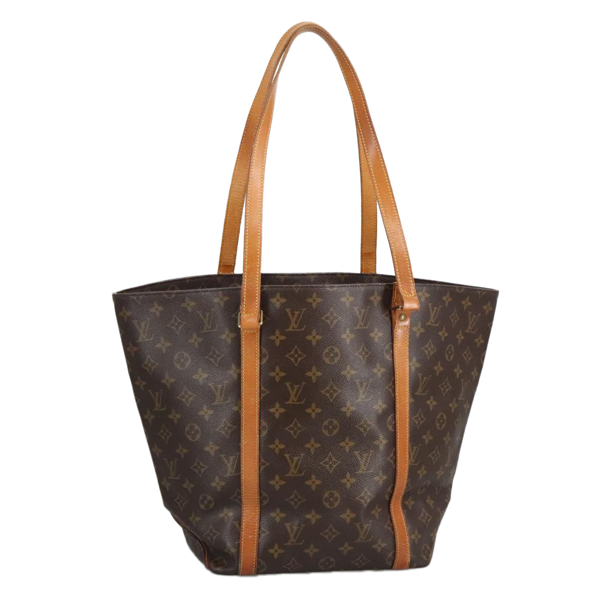 LOUIS VUITTON Monogram Sac Shopping Tote Bag M51108 LV 96812