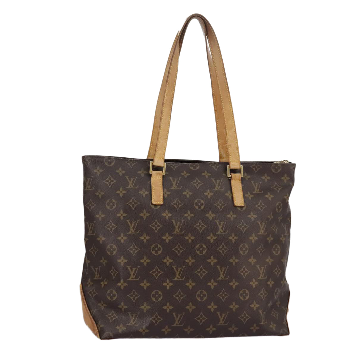 LOUIS VUITTON Monogram Cabas Mezzo Tote Bag M51151 LV 96815