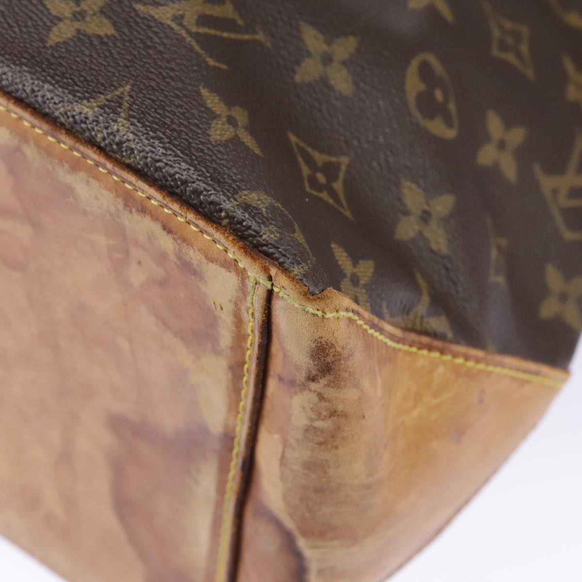 LOUIS VUITTON Monogram Cabas Mezzo Tote Bag M51151 LV 96815