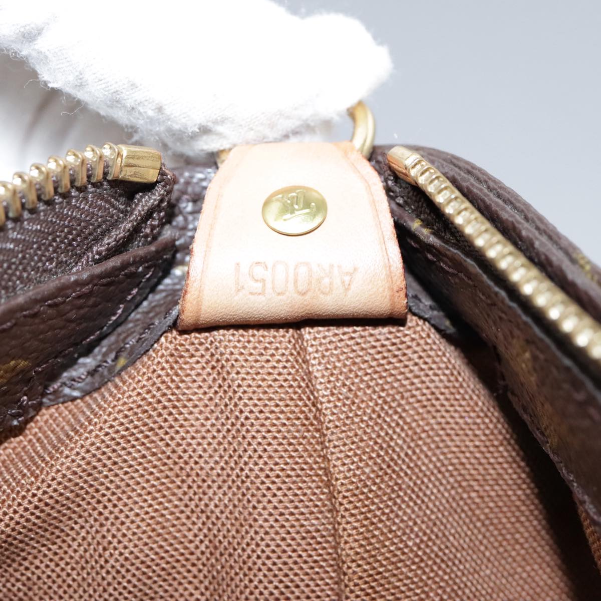 LOUIS VUITTON Monogram Cabas Mezzo Tote Bag M51151 LV 96815
