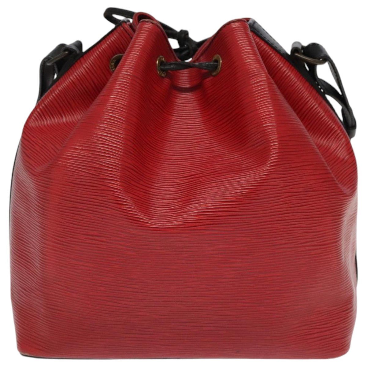 LOUIS VUITTON Epi Petit Noe Shoulder Bag By color Black Red M44172 LV 96817