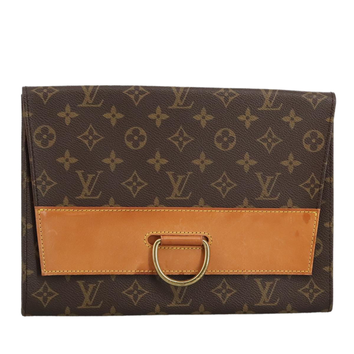 LOUIS VUITTON Monogram Jena Clutch Bag M51808 LV 96821