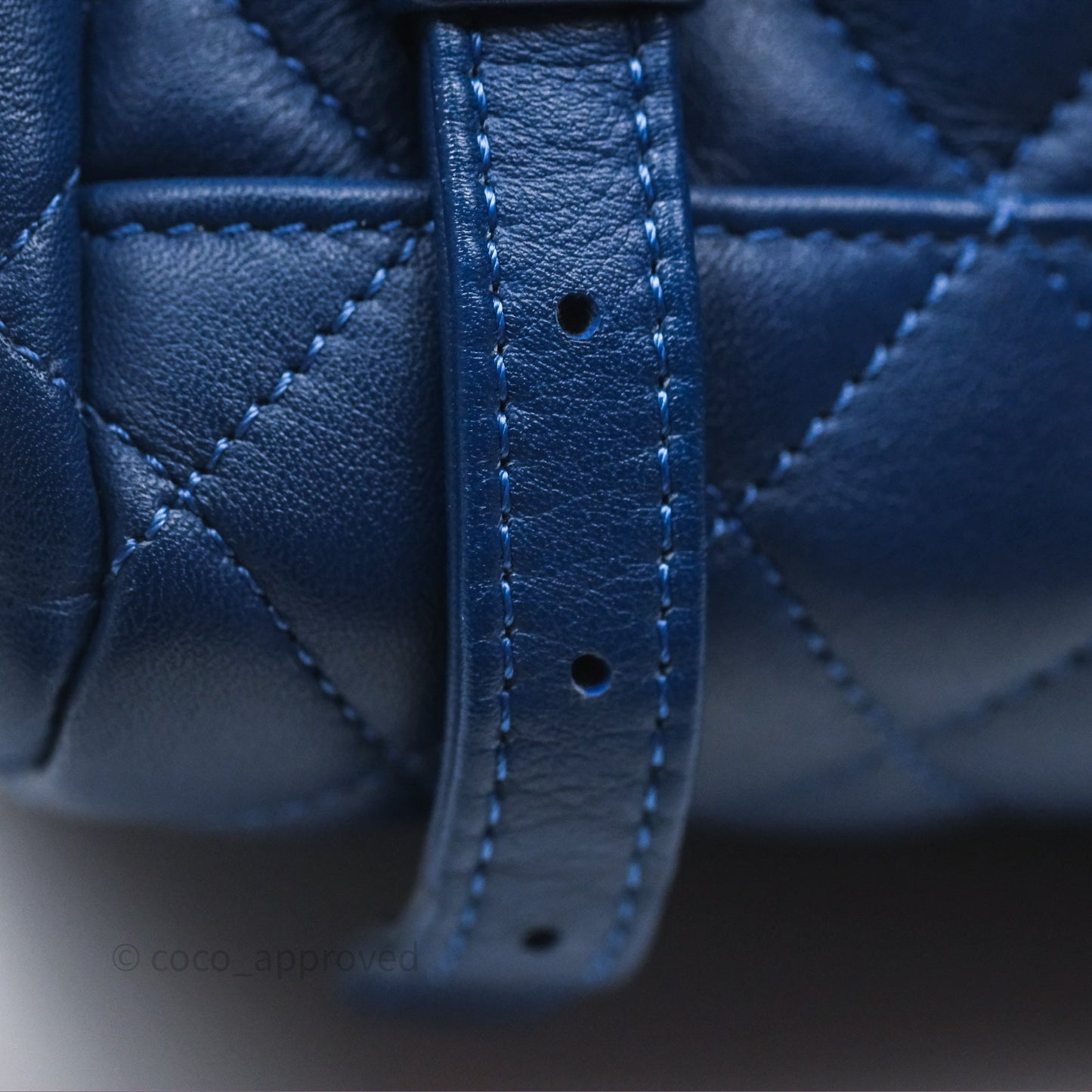 Chanel Quilted Small Urban Spirit Backpack Calfskin Navy Gold Hardware