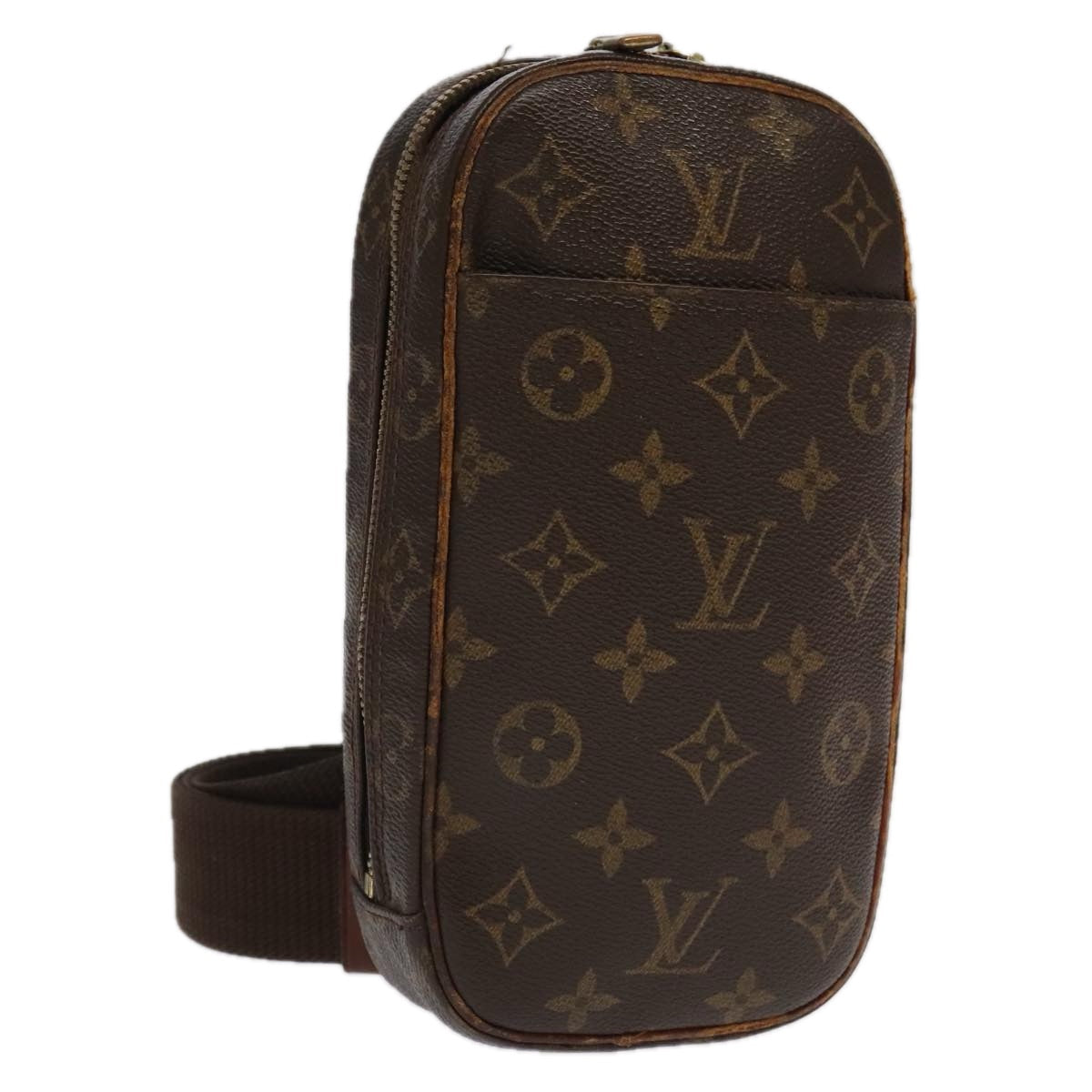 LOUIS VUITTON Monogram Pochette Gange Shoulder Bag M51870 LV 96845